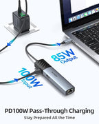 MOKiN 10Gbps USB C Hub Ethernet, 7 in 1 USB C Adapter - Image 4