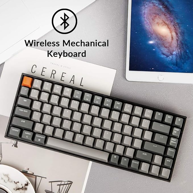 Keychron K2 75% Layout Bluetooth Wireless Mechanical Keyboard K Pro Brown - Image 4
