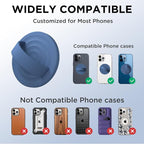 Magnetic Phone Ring Grip Holder, Silicone Finger Loop Grip, Compatible - Image 7