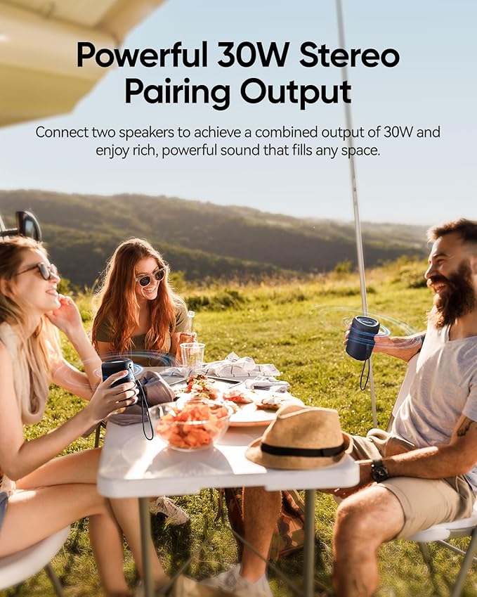 Portable Bluetooth Speaker Beach Essentials: Powerful Crystal Clear - Image 8