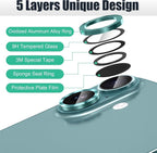 AGVEE 3+3 6 Pack for iPhone 16 6.1" / 16 Plus 6.7" Camera Lens Cover Protector - Image 7
