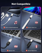 MoKo Lightning to USB C Adapter 2Pack, NOT - Image 2