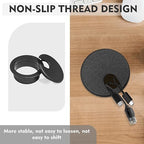 2 Pcs Desk Grommet 1.5Inch, ABS Plastic Desk Hole Cover, U-Shaped Desk Wire - Image 5