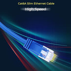 Rapink Patch Cables Cat6a 1ft Slim, Cat6a Ethernet Patch Cable 10G Support - Image 6
