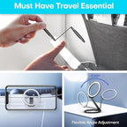Mini Airplane Magnetic Phone Holder, MagSafe Compatible Magnetic Travel Phone - Image 5