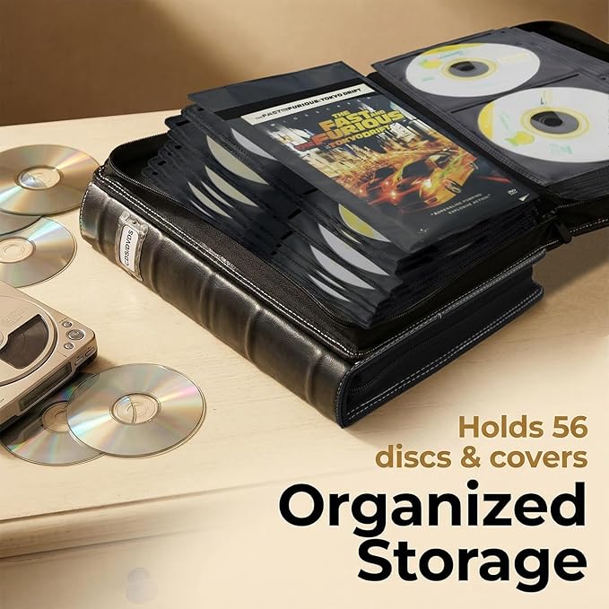 2 Pack CD DVD Storage Binder - Image 5