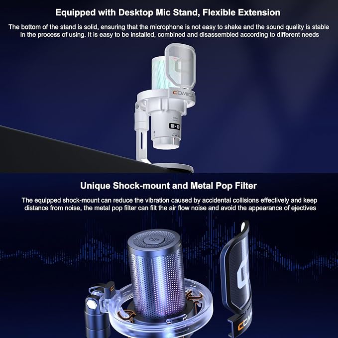 COMICA Uni Pro D Wireless USB Microphone - Image 8