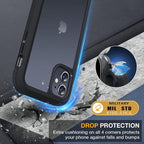 Miracase Glass Series for iPhone 11 Case 6.1 inch, Upgraded Full-Body Rugged - Image 4