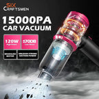 Handheld Car Vacuum with 15000PA Power, 4 in 1 Small Powerful Cordless Vacuum - Image 2