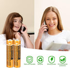 6 Pack HHR-55AAABU NI-MH Rechargeable Battery 550mAh AAA 1.2V Batteries - Image 7