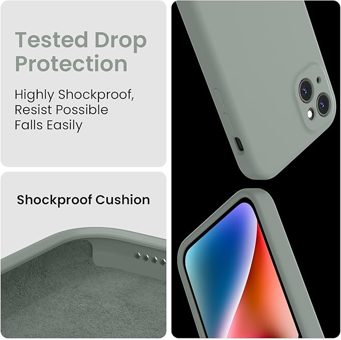 FireNova Designed for iPhone 13 Case, Silicone Upgraded Phone Case with - Image 4