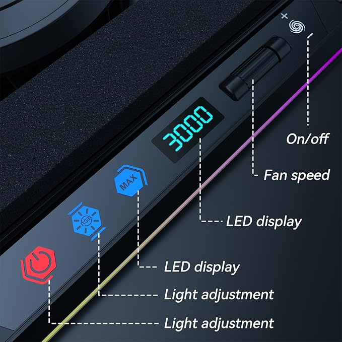 ICE COOREL Gaming Laptop Cooling Pad - Image 5