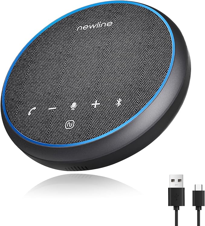 N newline Conference Speaker and Microphone, 360 Voice Pickup, AI Noise by Nnewline