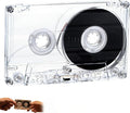 Blank Cassette Tape Case, 45/60/90 Minutes Clear Audio Recording Tape, Empty by Unknown