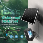 2-Pack Solar Panel Charger for Ring Camera, 8W High-Efficiency - Image 7