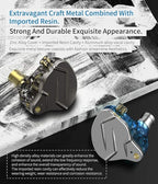 KZ ZSN Pro Dual Drivers 1BA 1DD in Ear Earphones HiFi Power Bass Earbuds - Image 6