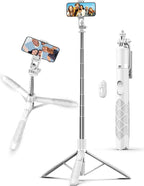 SelfieShow 71" Cell Phone Selfie Stick & Tripod, Smartphone Stand by SelfieShow