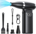 Electric Compressed Air Duster Cordless: 60 MPH High Wind Speed Mini Air Blower by Unknown