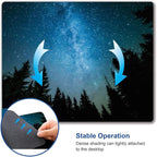 Milky Way Rises Over The Pine Trees Mouse Pad, Nature Mouse Pad, Custom Gaming - Image 6