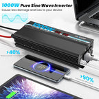 1000W Pure Sine Wave Power Inverter - Image 2