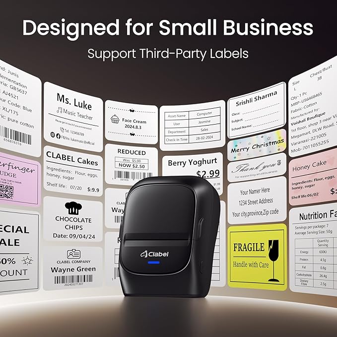 CLABEL 221B Label Maker Machine - Image 2
