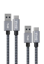 FHG 3.3FT USB 3.0 to USB C Cable 2Pack, High-Speed Transfer of 1GB in 2sec by FHG