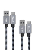 FHG 6FT 3.3FT USB 3.0 to USB C Cable 2Pack, High-Speed Transfer of 1GB in 2sec by FHG