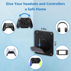 Controller Holders Wall Mount 3 Pack Wall Stands - Image 4