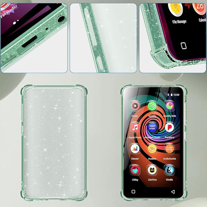 Case for innioasis G1 G3 Mp3 Player, TPU Clear Cover for Mp3 Player - Image 4