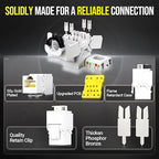AMPCOM CAT6 RJ45 Keystone Jack - Image 4