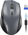 TECKNET Wireless Mouse Rechargeable, Mouse by Tecknet