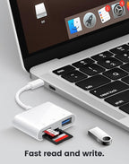 USB C SD Card Reader, Oyuiasle USB C to SD Card - Image 5