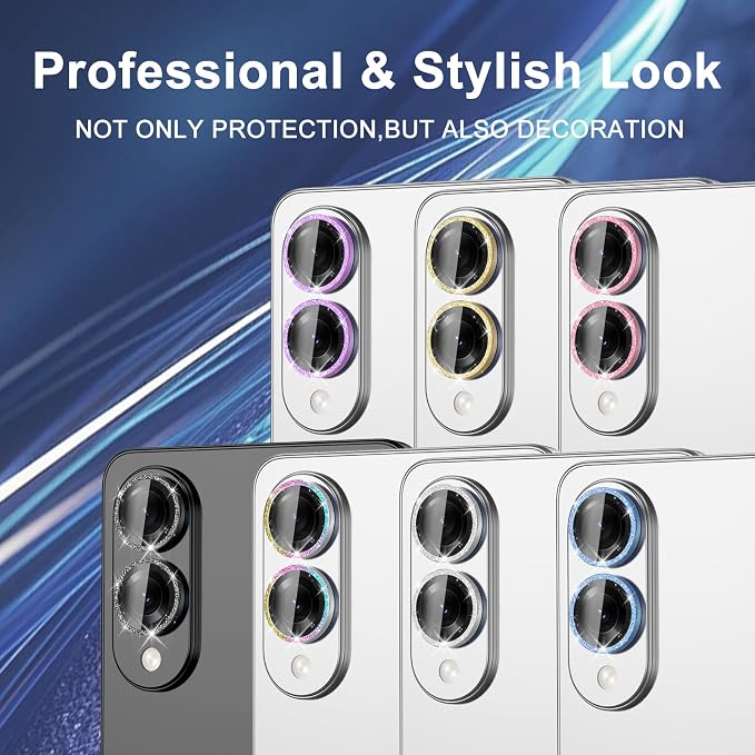 for Samsung Galaxy S25 Edge Camera Lens Protector, Individual Metal Ring - Image 9