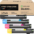 VersaLink C7120 C7125 C7130 High Capacity Toner Cartridge 4-Pack 006R01824 by KingKJInkToner