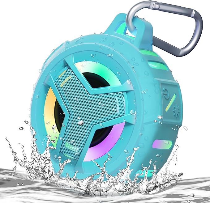 EBODA Waterproof Bluetooth Shower Speaker, IPX7 Floating Portable Wireless by EBODA