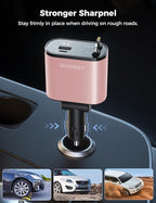 【Upgraded】 SUPERONE Retractable Car Charger 4 in 1, Fast Car Phone Charger - Image 8