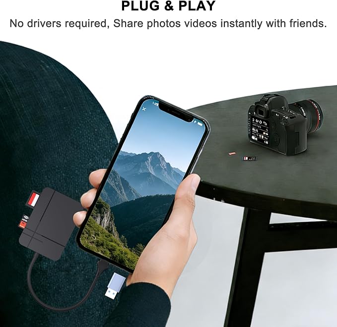 SD 4.0 Card Reader, UHS-II Micro SD Card Reader Memory - Image 9
