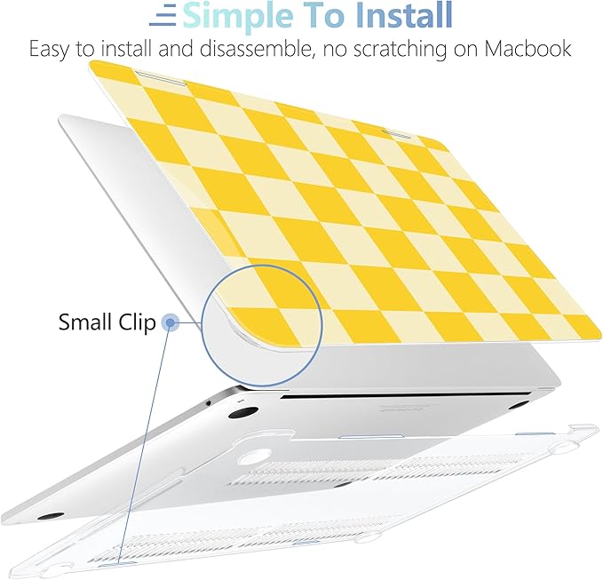 MEEgoodo Case for MacBook Pro 13 inch Case 2022 2021 2020 New A2338 M2/M1 A2251 - Image 4