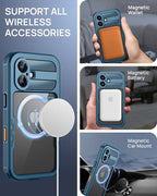 Lanhiem Magnetic for iPhone 16 Plus Case, IP68 Waterproof Dustproof Case - Image 3