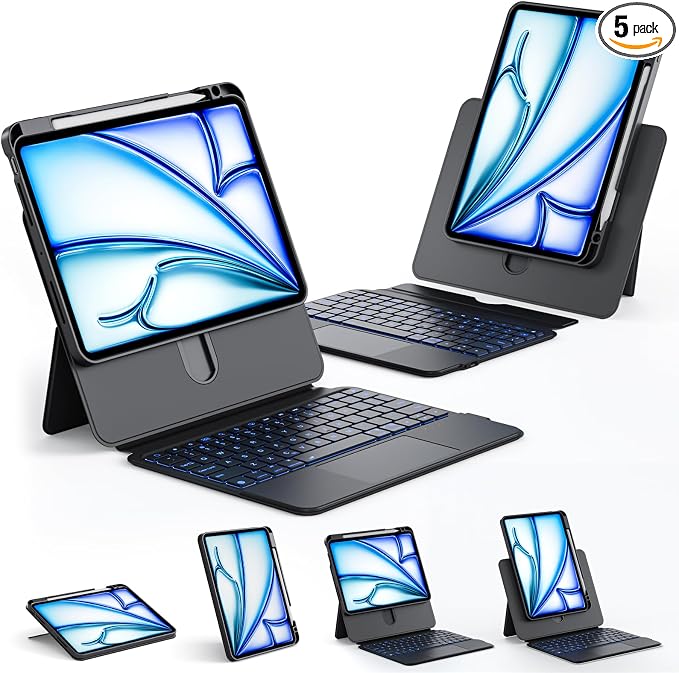 ONLY fit for iPad 12.9 inch Pro 6/5/4/3rd Gen & 13 inch iPad Air Case by Tiaota