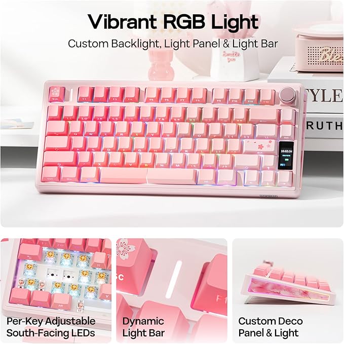 EPOMAKER TH80 V2 PRO Wireless Gaming Keyboard - Image 4