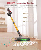 UNINELL HOME Cordless Vacuum Cleaner, 48000Pa 550W 65Mins Vacuum Cleaners - Image 4
