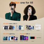 Magnetic Portable Charger, 16800mAh Wireless Power Bank, - Image 9