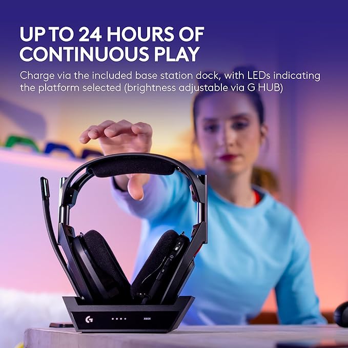 Logitech G Astro A50 Omni-Platform Wireless Gaming Headset + Base Station - Image 5