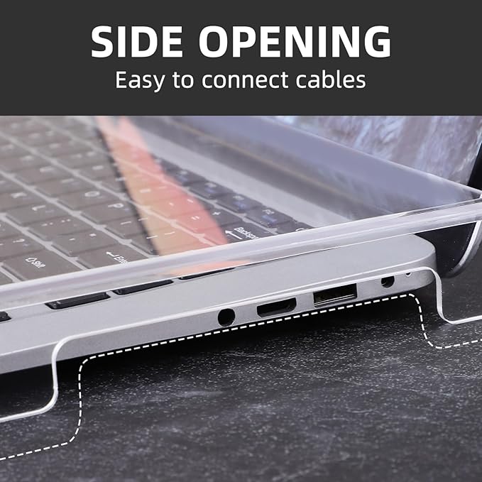 NOLITOY Acrylic Keyboard Cover, PC Desk Stand - Image 6