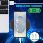Battery Case for Galaxy S25 Edge, Upgraded 10000mAh Rechargeable Portable - Image 6