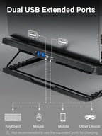 Kootek Laptop Cooling Pad, Laptop Cooler - Image 6