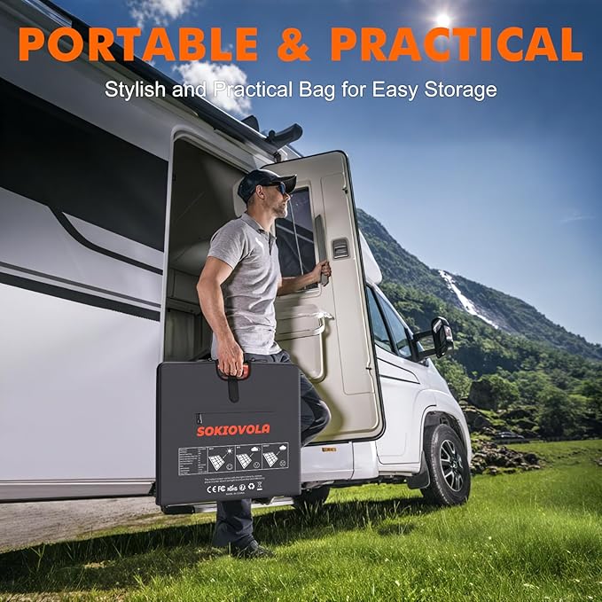 N-Type 16BB 200W Portable Solar Panel - Image 5
