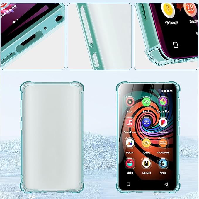 Case for innioasis G1 G3 Mp3 Player, TPU Clear Cover for Mp3 Player - Image 4