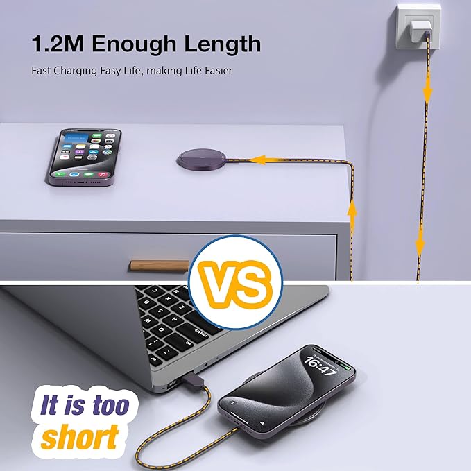 Magnetic Wireless Charger for iPhone: Compatible - Image 7